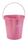 Vikan Hygiene Bucket 12 Litre Pink