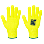 Portwest A688 Cut D13 Yellow Viz Tex Liner Glove Size XXL Pack 12