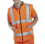 Bodywarmer Hi Viz Orange Medium
