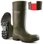 Dunlop Purofort Green Safety Wellington 5