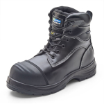 Black Trencher Non Metal Safety Boot Size 5