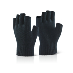 Fingerless Mitts Black