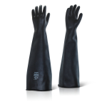 Industrial Latex Gloves Medium Weight 24' Size 09