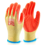 Orange Latex Coated Palm Glove XXL