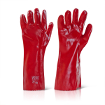 PVC Gauntlet Red 16
