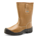 Rigger Boot Lined Steel Toe Cap Scuff Cap Size 6