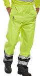 Belfry Trousers Hi Viz Yellow EN471 XXXL