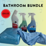 Bathroom Bundle of key cleaning products