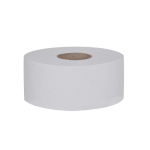 2 Ply 300m White Jumbo Toilet Rolls 60mm Core