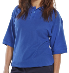 Polo Shirt Royal Blue Large