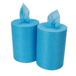 All Purpose Centre Feed Roll Lightweight Cloths Blue