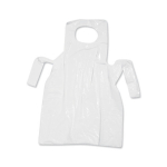 Plastic Disposable Apron White  40' x 26'