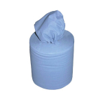 2Ply Blue Coreless Centre Feed Roll