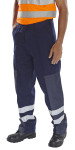 P/cotton Nylon Patch Trousers Navy REG 36
