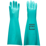 Nitrile Gauntlet Green 48cm Large