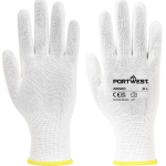 AB020 Assembly Glove White Size Medium
