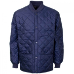 Quilted Shell Jacket Long Sleeve Navy XXXL