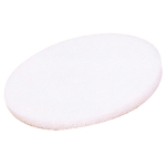 16' White Polishing Floor Pads