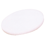 18' White Polishing Floor Pads