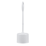 Plastic Toilet Brush and Bowl Complete