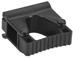 Vikan Hygienic Wall Bracket, Grip Band Module, 82 mm, Black
