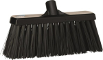 Vikan Broom, 330 mm, Very hard, Black
