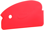 Vikan Hand Scraper, flexible, 165 mm, Red