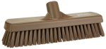 Vikan 300mm Hygiene Deck Scrub Stiff Brown