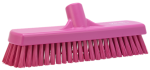 Vikan 300mm Hygiene Deck Scrub Stiff Pink