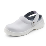 Micro Fibre Safety Slipper White Size 11