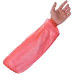 Supertouch PE Disposable Oversleeves Red Case 2000