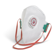 Valved P2 Flat Face Mask