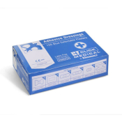 Click Medical Plasters Blue Metal Detectable Assorted