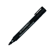 Permanent Marker Pens Black Bullet Tip