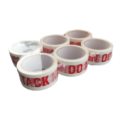 Printed Tape 'Do Not Stack' 48mm x 66m