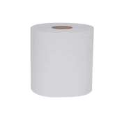 2 Ply White Centre Feed Roll 135m