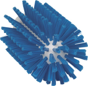 Vikan 77mm Dia Pipe Cleaning Brush Medium Bristle Blue