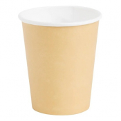 Fiesta Recyclable Hot Cup Single Wall Kraft 8oz (Sleeve 50)  FSC Mix
