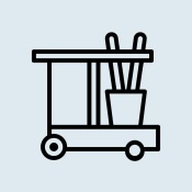 Vikan Wall Bracket for 1 product, 48 mm