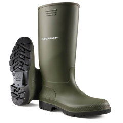 Dunlop Non Safety Wellington Green