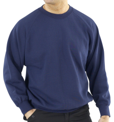 Polycotton Sweatshirt Navy
