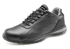 DD Safety Trainer Shoe Black and Grey