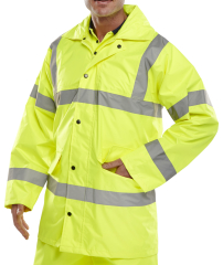 Lightweight Yellow Hi Viz Jacket