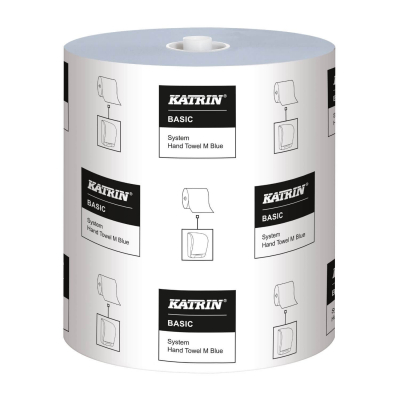 Katrin 1 Ply Blue Towel