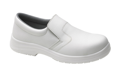 Supertouch Food X Anti Bacterial Slip On Shoe White Size 11