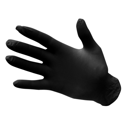 Powder Free Nitrile Disposable Glove Black