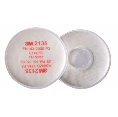 3M 2135 P3R Filter Pack of 2