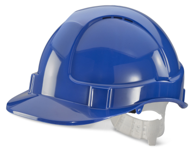 Economy Vented Safety Helmet