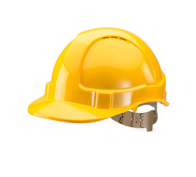 Vented Safety Helmet Yellow