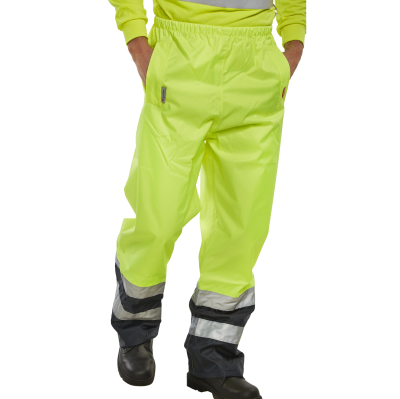 Belfry Trousers Hi Viz Yellow EN471 Medium